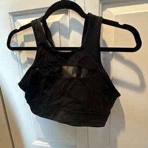 lululemon bra with mesh detail